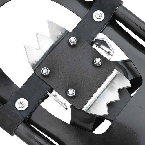 3 в 1 снегоходки с туристически пръчки Черно 21 инча