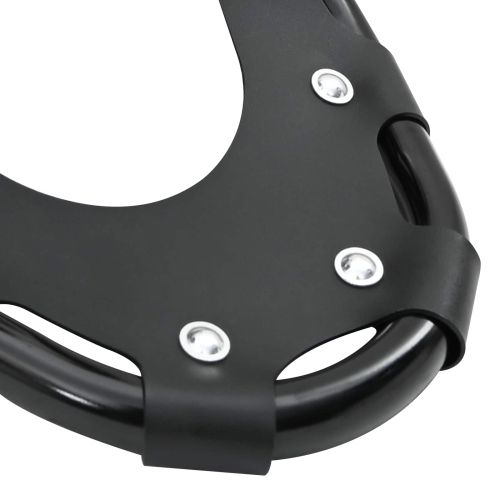 3 в 1 снегоходки с туристически пръчки Черно 25 инча