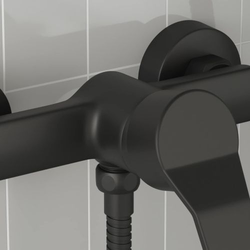 Смесител за душ Черно G 1 / 2 инча Месинг