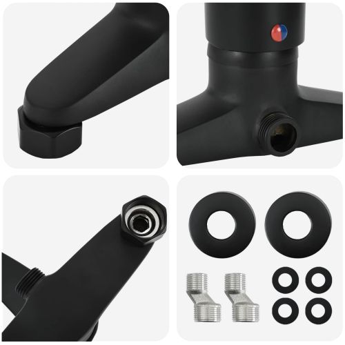 Смесител за душ Черно G 1 / 2 инча