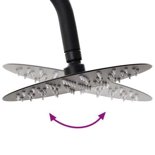 Душ система Черно 45 x 20 x 96 см Лят месинг, Sus201 и ABS