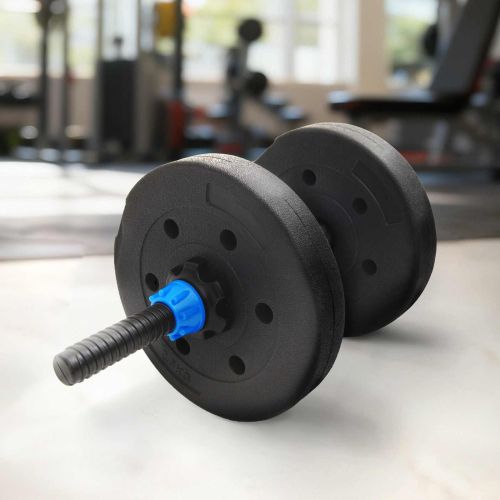 Тежести за плочи 4 pcs Черно Ø 21.5 x 3.8 см