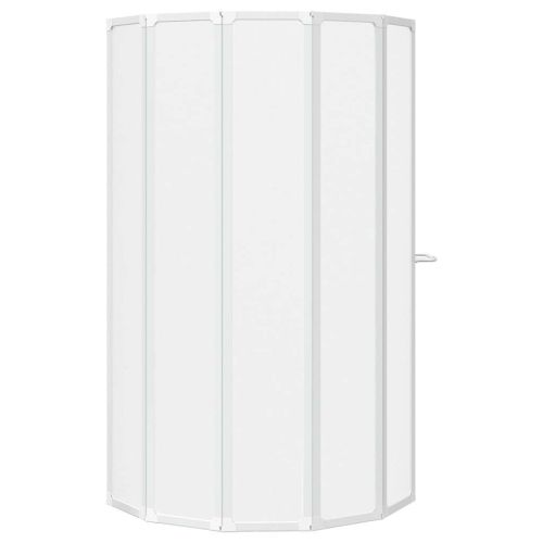 Екран за баня Мат 168 x 140 см Алуминий & Панел от PP