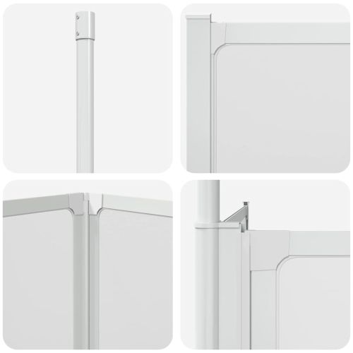 Екран за баня Мат 120 x 70 x 137 см Алуминий & Панел от PP