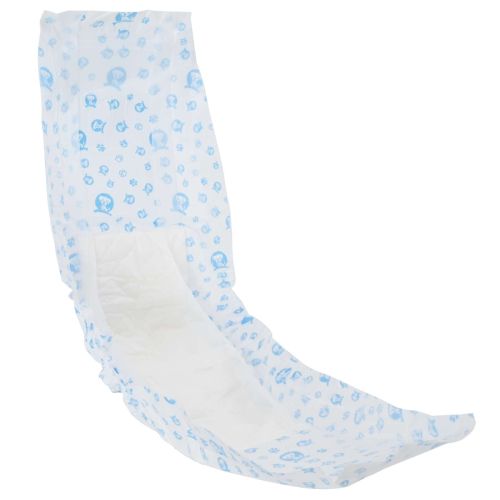 Еднократна пелена за кучета мъже 30 pcs Бяло L