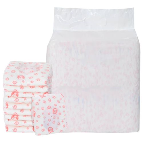 Еднократна дамска пелена за кучета 50 pcs Бяло S