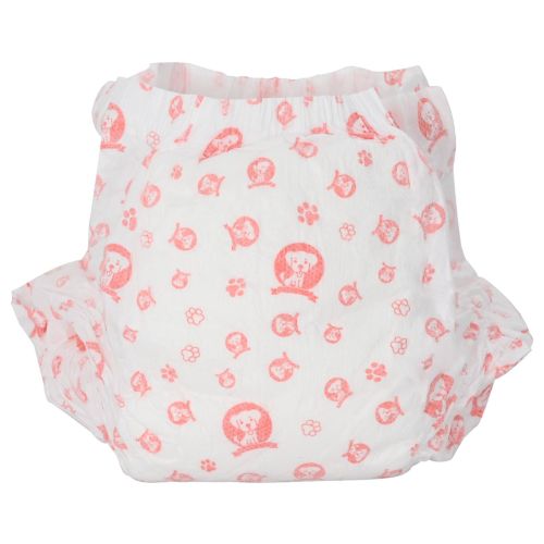 Еднократна дамска пелена за кучета 50 pcs Бяло S