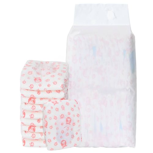 Еднократна дамска пелена за кучета 30 pcs Бяло M