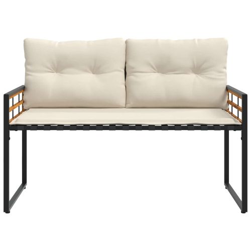 Комплект за външни мебели с възглавница 4 pcs Крем