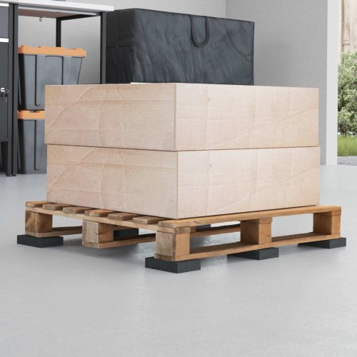 Гумена подложка 25 pcs Черно 6 x 9 x 2 см Каучук