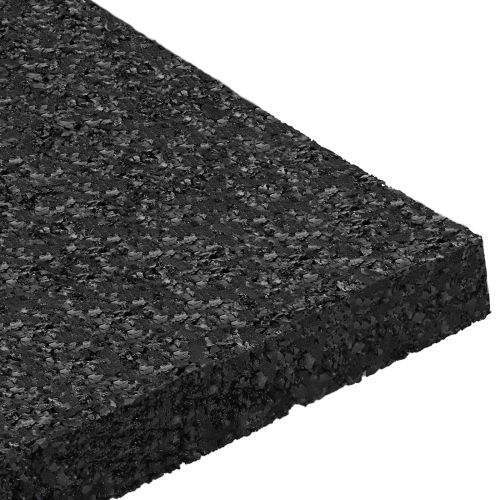 Гумена подложка Черно Каучук