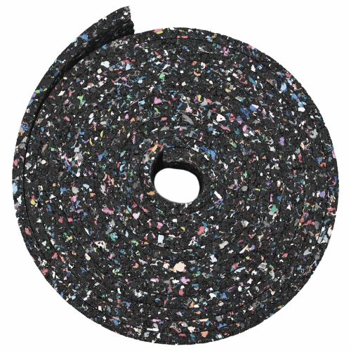 Гумена валяк Черно 200 x 5 x 0,6 см Каучук