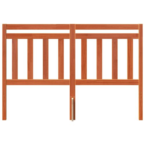 Облегалка за глава Кафяво с восъчно покритие 155,5 x 100 cm