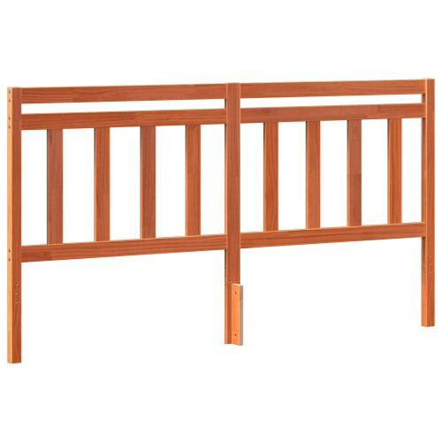 Облегалка за глава Кафяво с восъчно покритие 185,5 x 100 cm