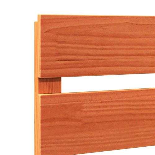 Облегалка за глава с таблото Кафяво 140,5 x 3 x 80 см