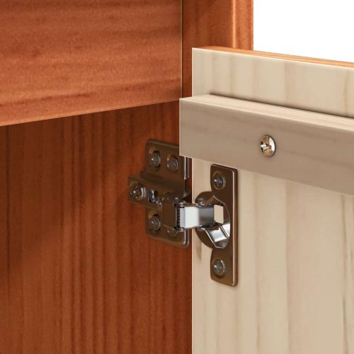 Служебен шкаф Кафяво с восъчно покритие 70 x 34 x 80 см