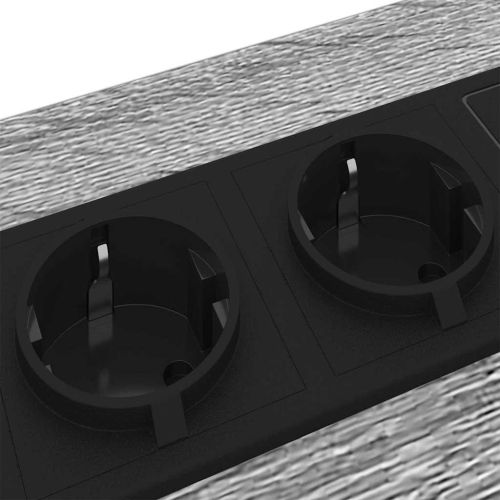 Нощен шкаф 2 pcs Сив Сонома 41 x 31 x 51 см Инженерно дърво