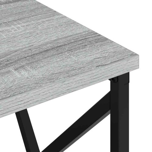 Нощен шкаф Сив Сонома 40 x 31 x 60 см Инженерно дърво