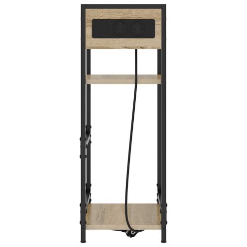 Нощен шкаф Сонома дъб 40 x 27 x 76 см Инженерно дърво