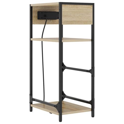 Нощен шкаф Сонома дъб 40 x 27 x 76 см Инженерно дърво