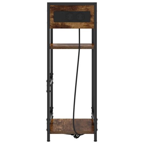 Нощен шкаф Димян дъб 40 x 27 x 76 см Инженерно дърво