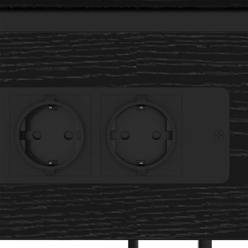 Нощен шкаф Черния дъб 41 x 28 x 76 см Инженерно дърво