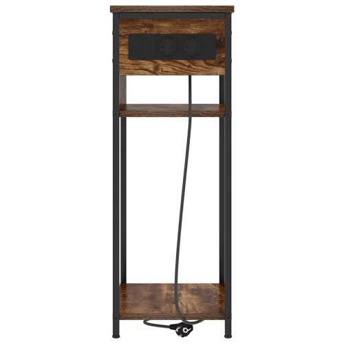 Нощен шкаф Димян дъб 41 x 28 x 76 см Инженерно дърво