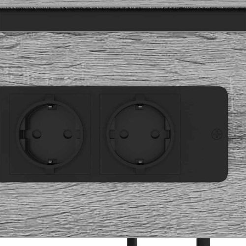 Нощен шкаф Сив Сонома 41 x 28 x 76 см Инженерно дърво