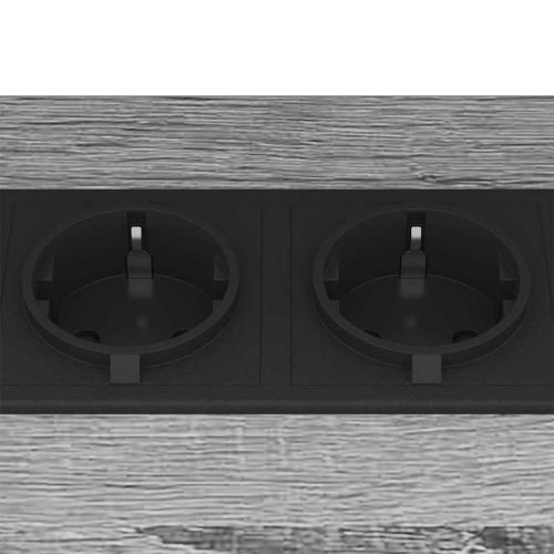 Нощен шкаф Сив Сонома 38 x 30 x 48 см Инженерно дърво