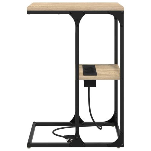 Нощен шкаф Сонома дъб 41,5 x 26 x 60,5 см Инженерно дърво