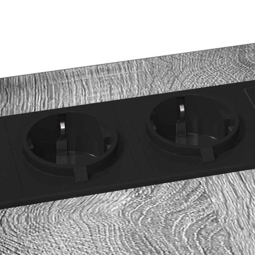 Нощен шкаф Сив Сонома 41,5 x 26 x 60,5 см Инженерно дърво