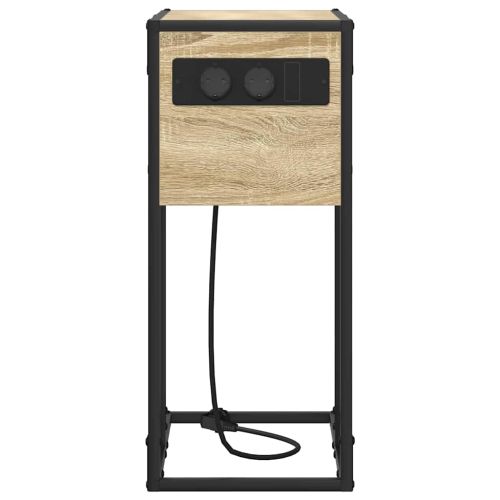 Нощен шкаф Сонома дъб 41,5 x 26 x 60,5 см Инженерно дърво