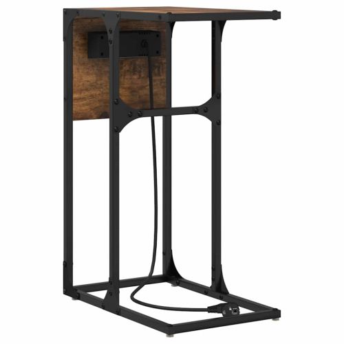 Нощен шкаф Димян дъб 41,5 x 26 x 60,5 см Инженерно дърво