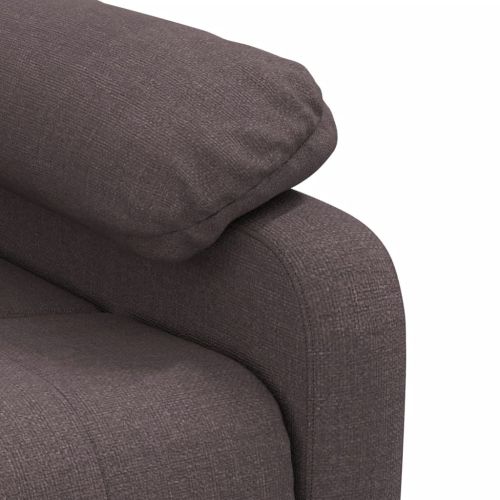 Наклоняем стол, тъмнокафяв, текстил