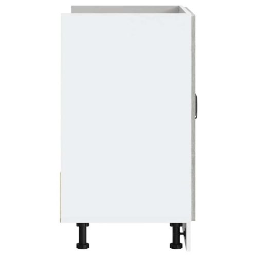 Шкаф за мивка, Lucca, сив сонома, инженерно дърво