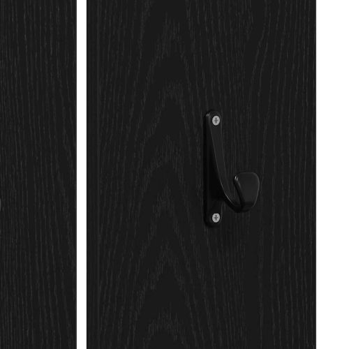 Комплект мебели за антре 4 pcs Черния дъб Инженерно дърво