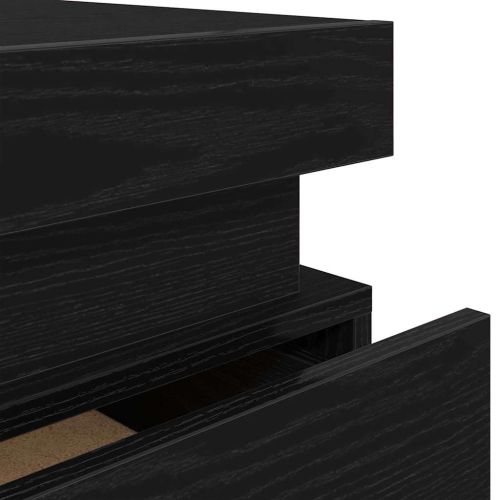 Нощен шкаф Черния дъб 35 x 39 x 55 см Инженерно дърво