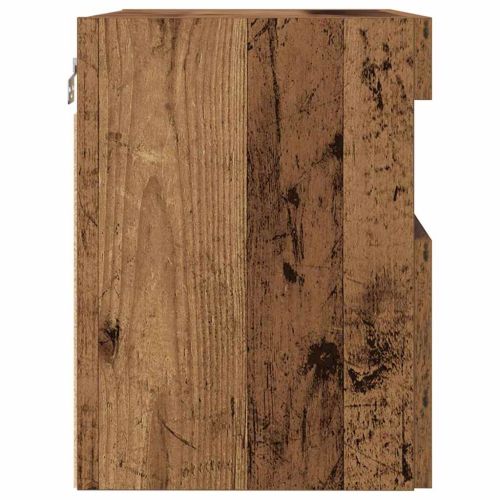 TV стенен шкаф Старо дърво 60 x 30 x 40 см Инженерно дърво