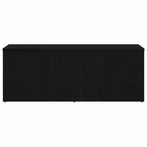 ТВ шкаф с чекмедже Черния дъб 80x34x30 см Инженерно дърво
