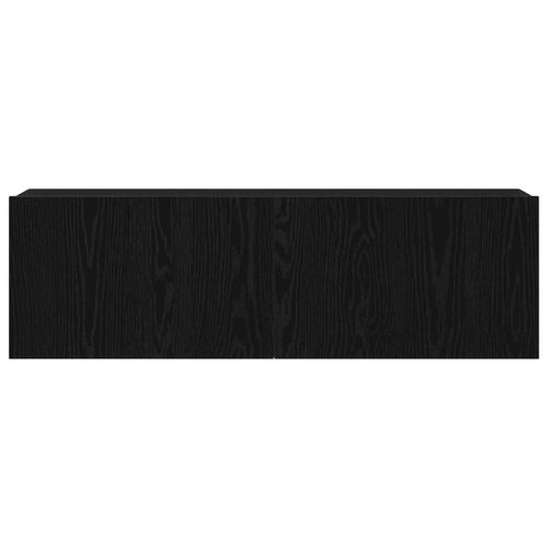 ТВ шкаф Черния дъб 100 x 30 x 30 cm Инженерно дърво