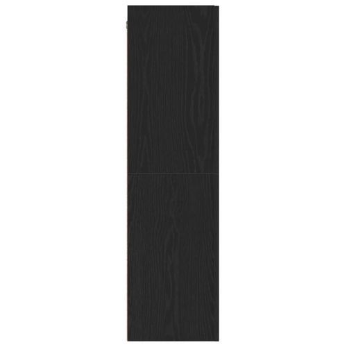 Стенен ТВ шкаф Черния дъб 30,5 x 30 x 110 см Инженерно дърво