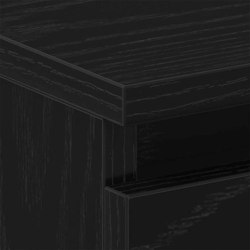 Нощен шкаф Черния дъб 40 x 30 x 39 см Инженерно дърво