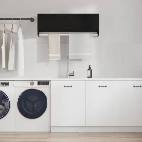 Гардероб Черния дъб 100 x 32,5 x 35 cm Инженерно дърво