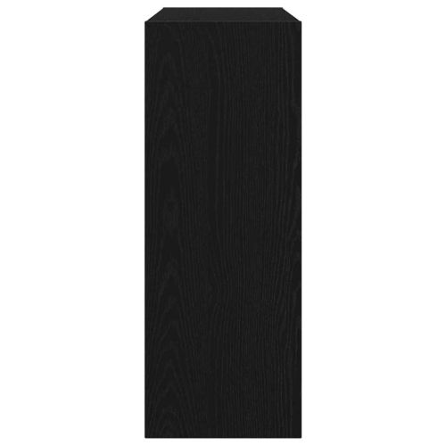 Конзолна маса Черен дъб 105 x 30 x 80 см Инженерно дърво