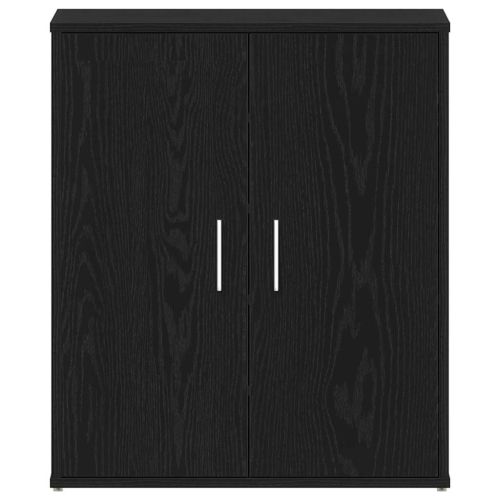 Шкаф за обувки Черния дъб 60 x 35 x 70 cm Инженерно дърво