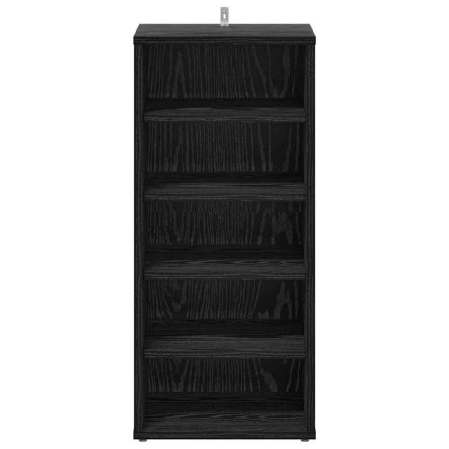 Шкаф за обувки 2 pcs Черния дъб 32 x 35 x 70 см Инженерно дърво