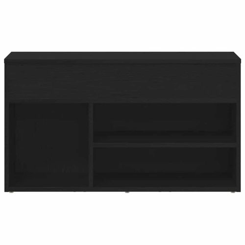 Пейка за обувки Черния дъб 80 x 30 x 45 cm Инженерно дърво