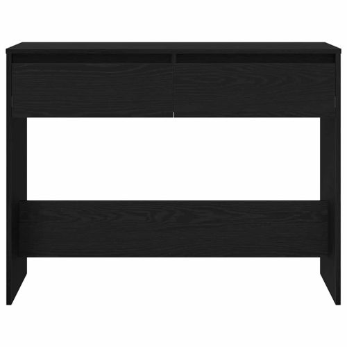 Конзолна маса Черния дъб 100 x 35 x 76,5 см Инженерно дърво