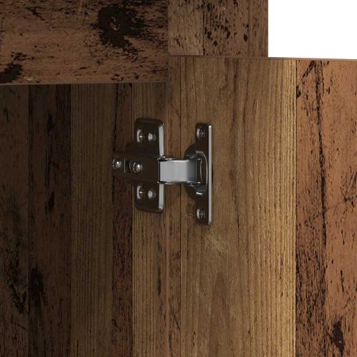 Бюро с чекмедже Старо дърво 50 x 115 x 75 см Инженерно дърво