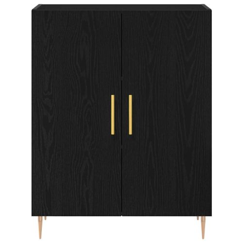 Служебен шкаф Черния дъб 69,5 x 34 x 90 см Инженерно дърво